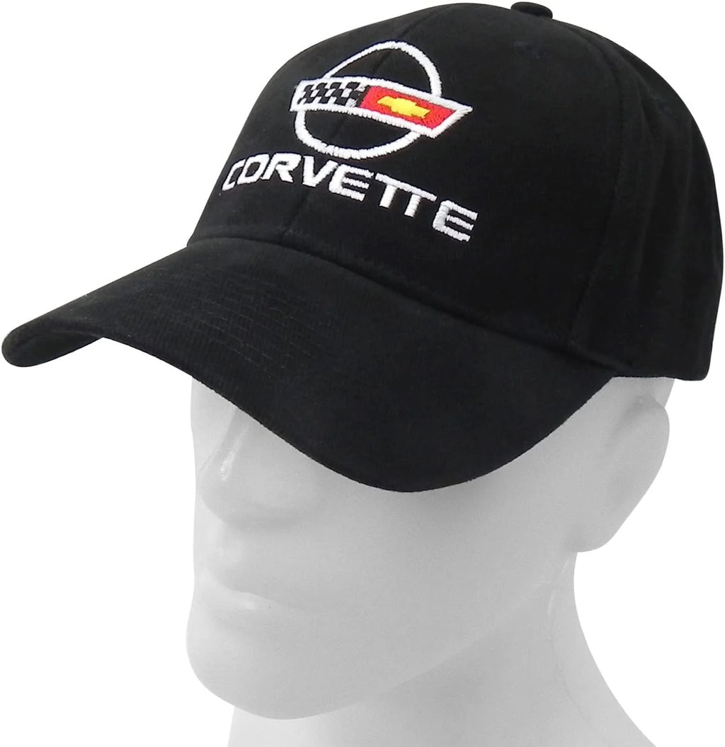 Corvette C4 Gorra De Béisbol Logo Negra